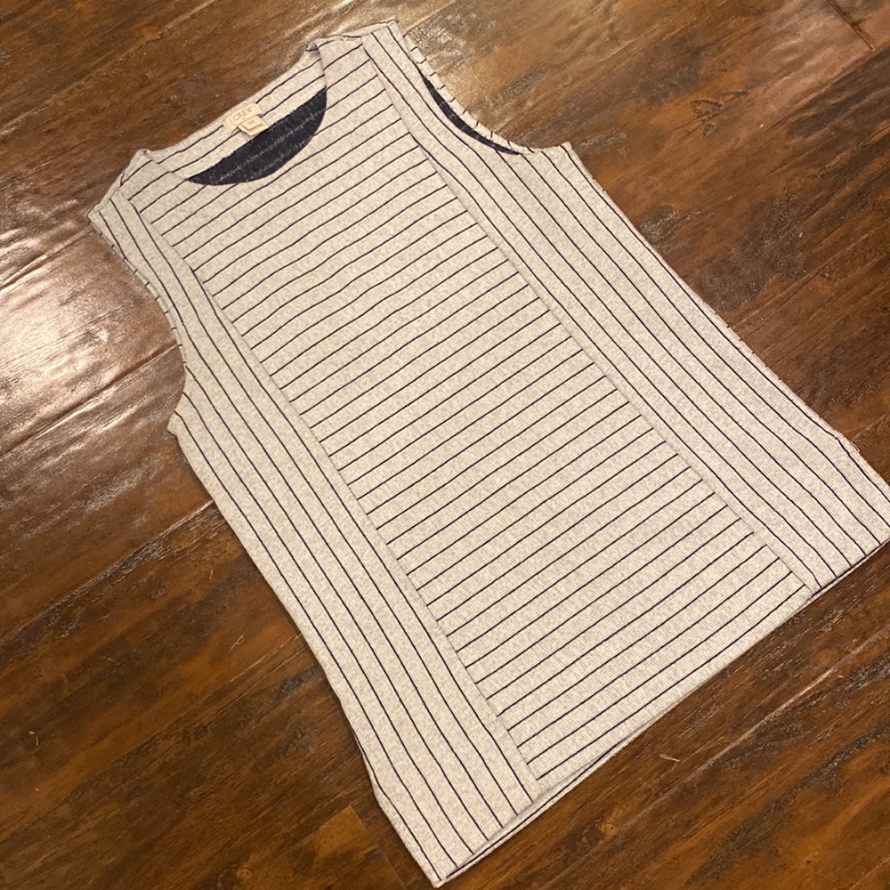 J. Crew Navy White Knit Tank Size Women’s XXS - Picture 3 of 13